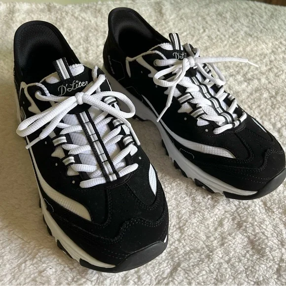 Sketcher D’Lites slip in shoes - Picture 7 of 10